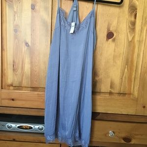 NWT AERIE lavender slip dress size M